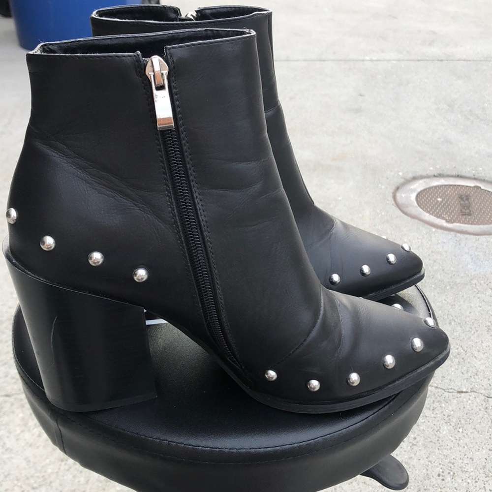 Booties With Studs